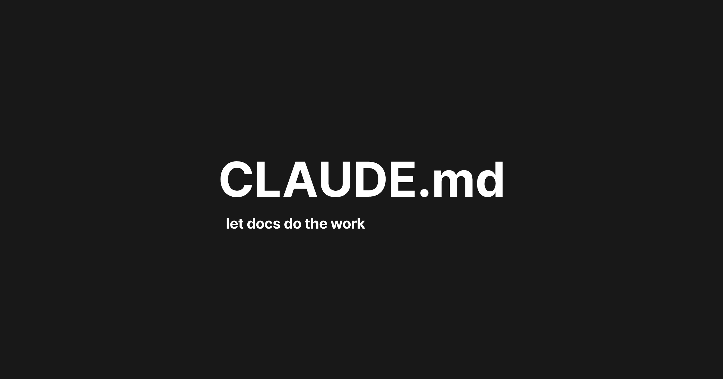 Give AI Docs, Not Scripts